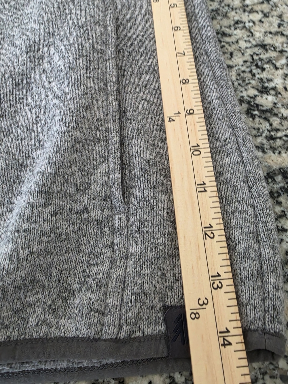 L.L.Bean Fleece Snap Pullover Gray Men’s Small Slightly Fitted Outdoor Gorpcore - Picture 7 of 7